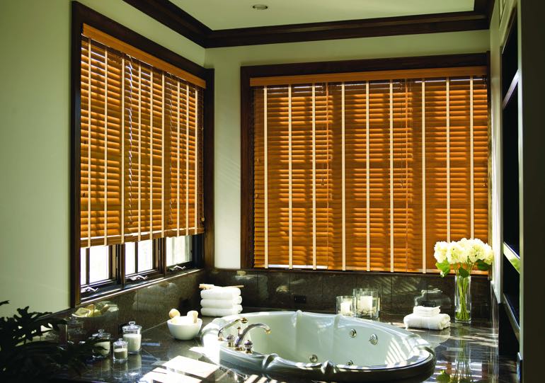 Bluff City bathroom blinds